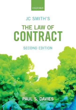 Test Bank | Law of Contract 2e Smith & Davies