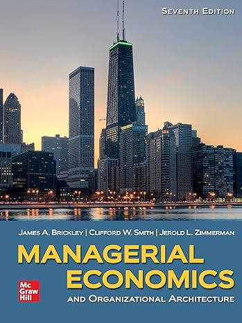 Test Bank | Managerial Economics and Organizational Architecture 7th Edition