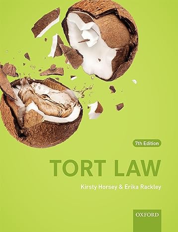 Tort Law 7e | Updated Test Bank Horsey