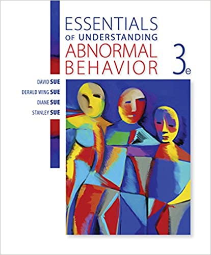 Understanding Abnormal Behavior 3e Complete Test Bank