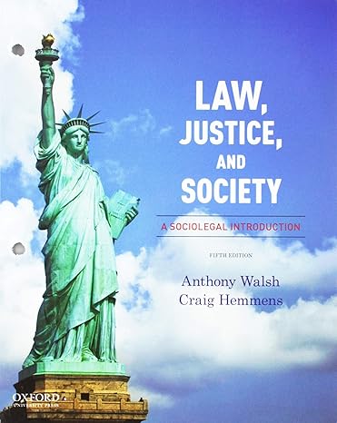 Updated Test Bank | Law & Society 5e Walsh