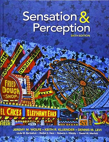 Updated Test Bank | Sensation & Perception 6e Wolfe