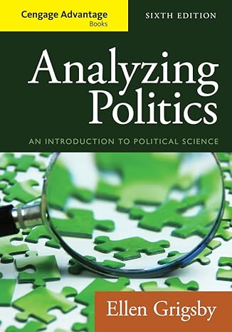 Analyzing Politics 6e Test Bank - Analyzing Politics by Ellen Grigsby