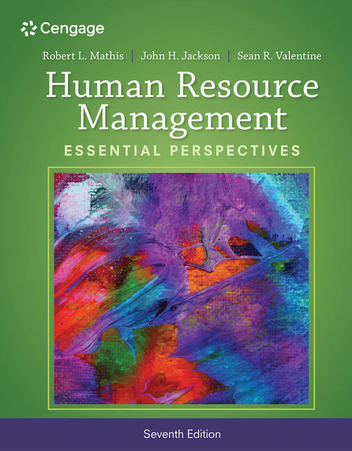 HR Management Essential Perspectives 7e Test Bank - Human Resource Management Essential Perspectives by Robert L. Mathis